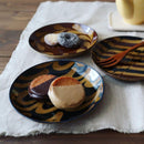 AWASAKA slip chocolate 美濃甜品碟套裝 (5P) - Hane Zakka