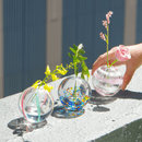 津輕琉璃彩手鞠小花瓶 - Hane Zakka