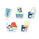 古川復古日記動物貼紙 - Hane Zakka