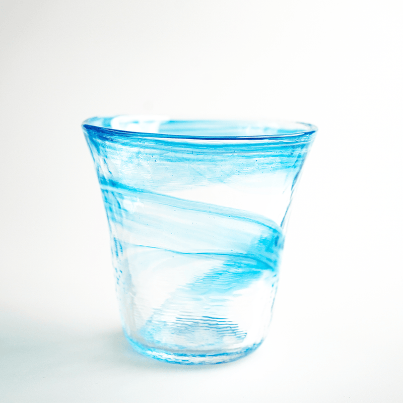 月夜野工房 My Home Glass 燒酎杯 - Hane Zakka