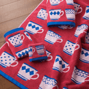 Porukka Pattern 北歐風毛巾(茶杯) - Hane Zakka