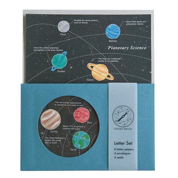 Study Holic 信紙套裝 - 惑星科學 - Hane Zakka