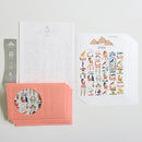 Study Holic 信紙套裝 - 古埃及學 - Hane Zakka